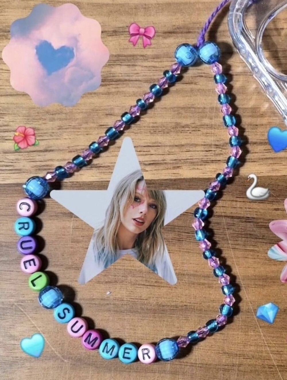 Taylor Swift Handmade Lover Cruel Summer Phone Charm - Women Accessories